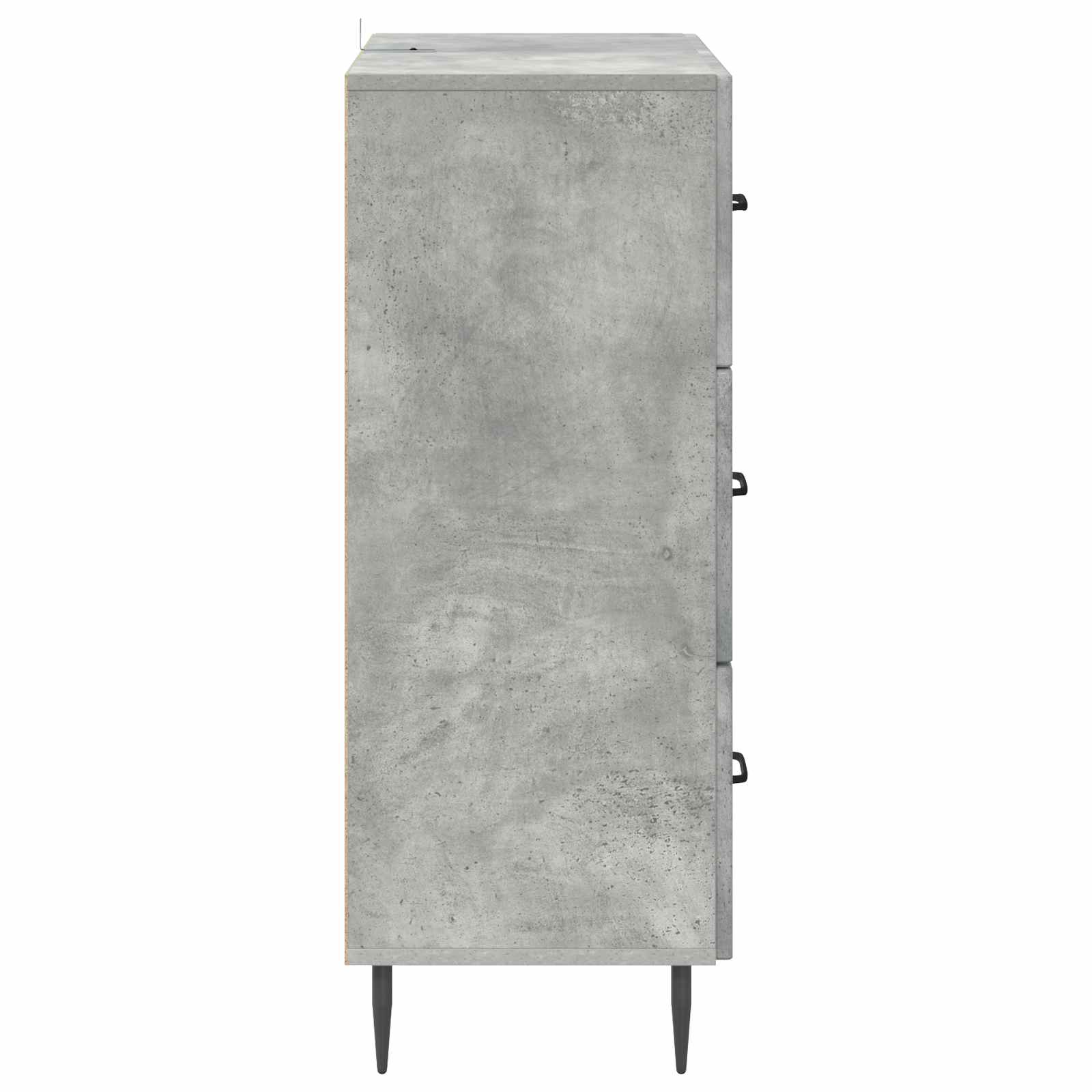 Mobile con Cassetti Grigio Cemento 66 x 34,5 x 89,5 cm
