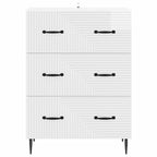 Mobile con Cassetti Bianco Lucido 66 x 34,5 x 89,5 cm