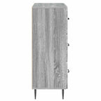 Mobile con Cassetti Sonoma grigio 66 x 34,5 x 89,5 cm