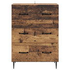 Mobile con Cassetti Legno antico 66 x 34,5 x 89,5 cm