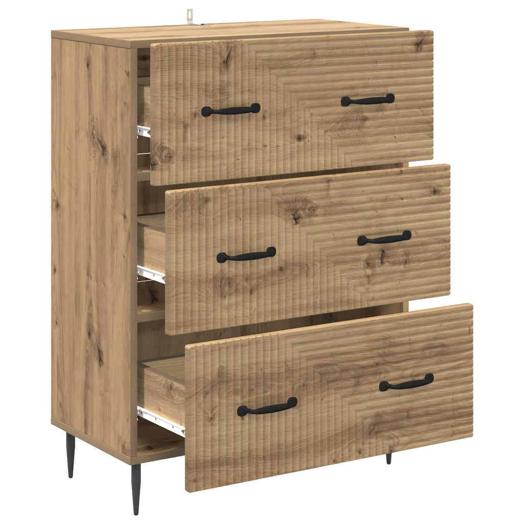 Mobile con Cassetti Rovere Artigianale 66 x 34,5 x 89,5 cm