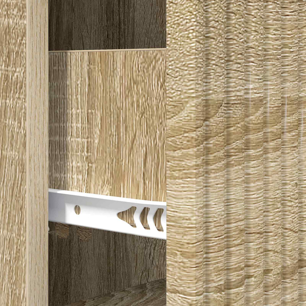 Mobile con Cassetti Rovere Sonoma 33 x 34,5 x 89,5 cm