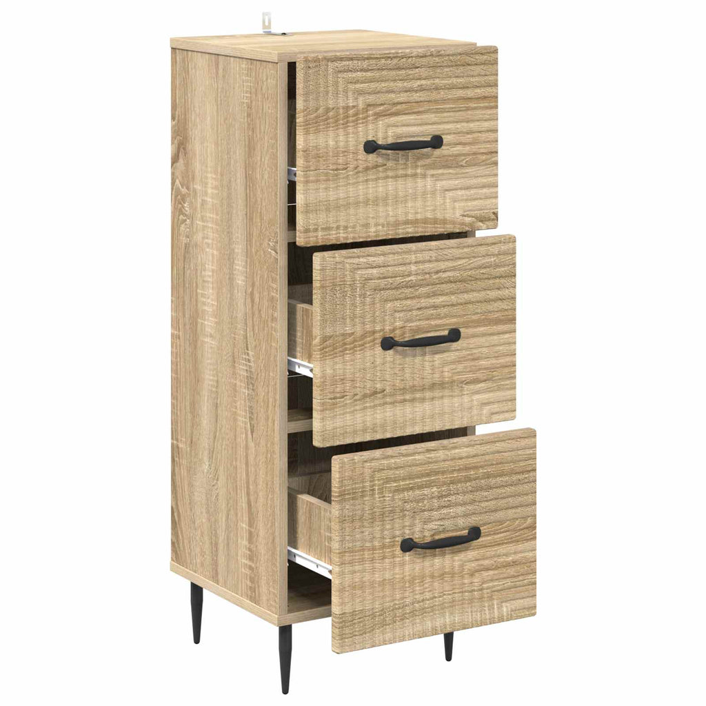 Mobile con Cassetti Rovere Sonoma 33 x 34,5 x 89,5 cm