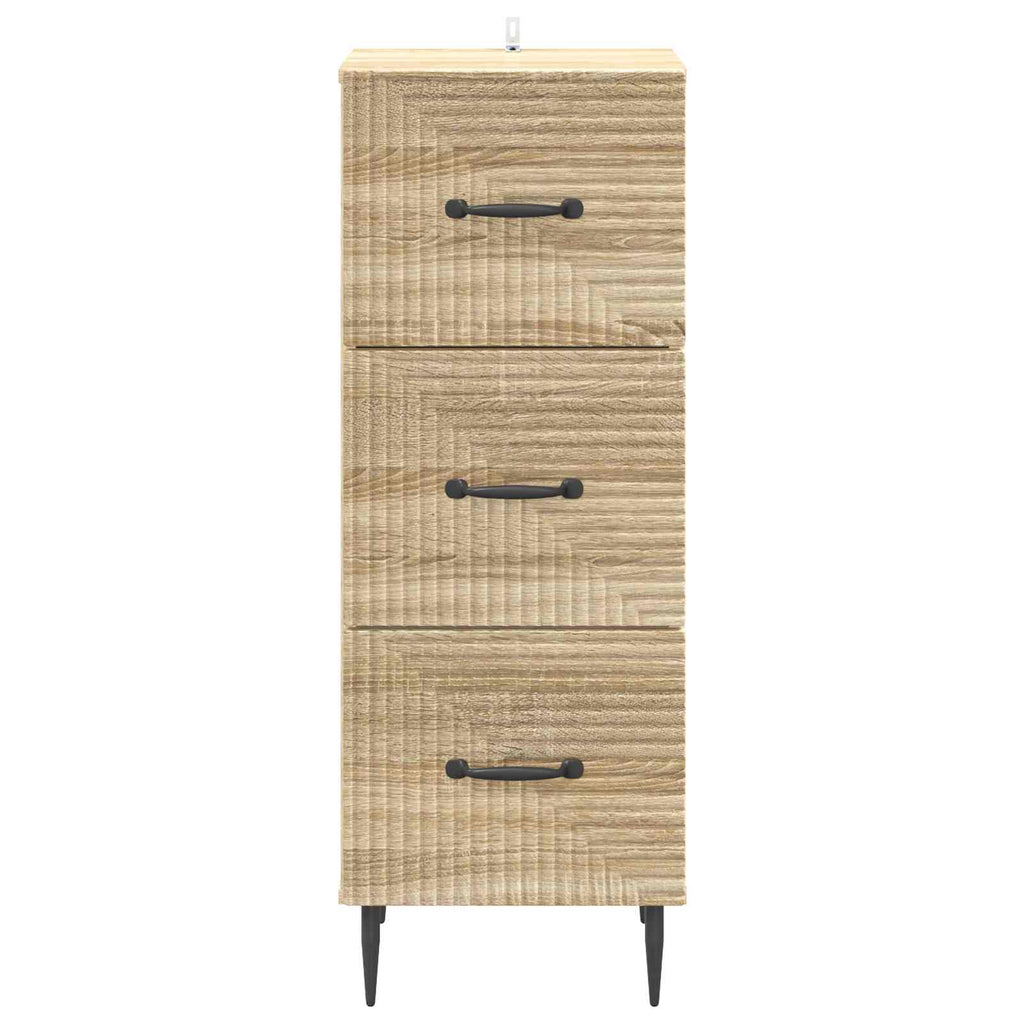 Mobile con Cassetti Rovere Sonoma 33 x 34,5 x 89,5 cm