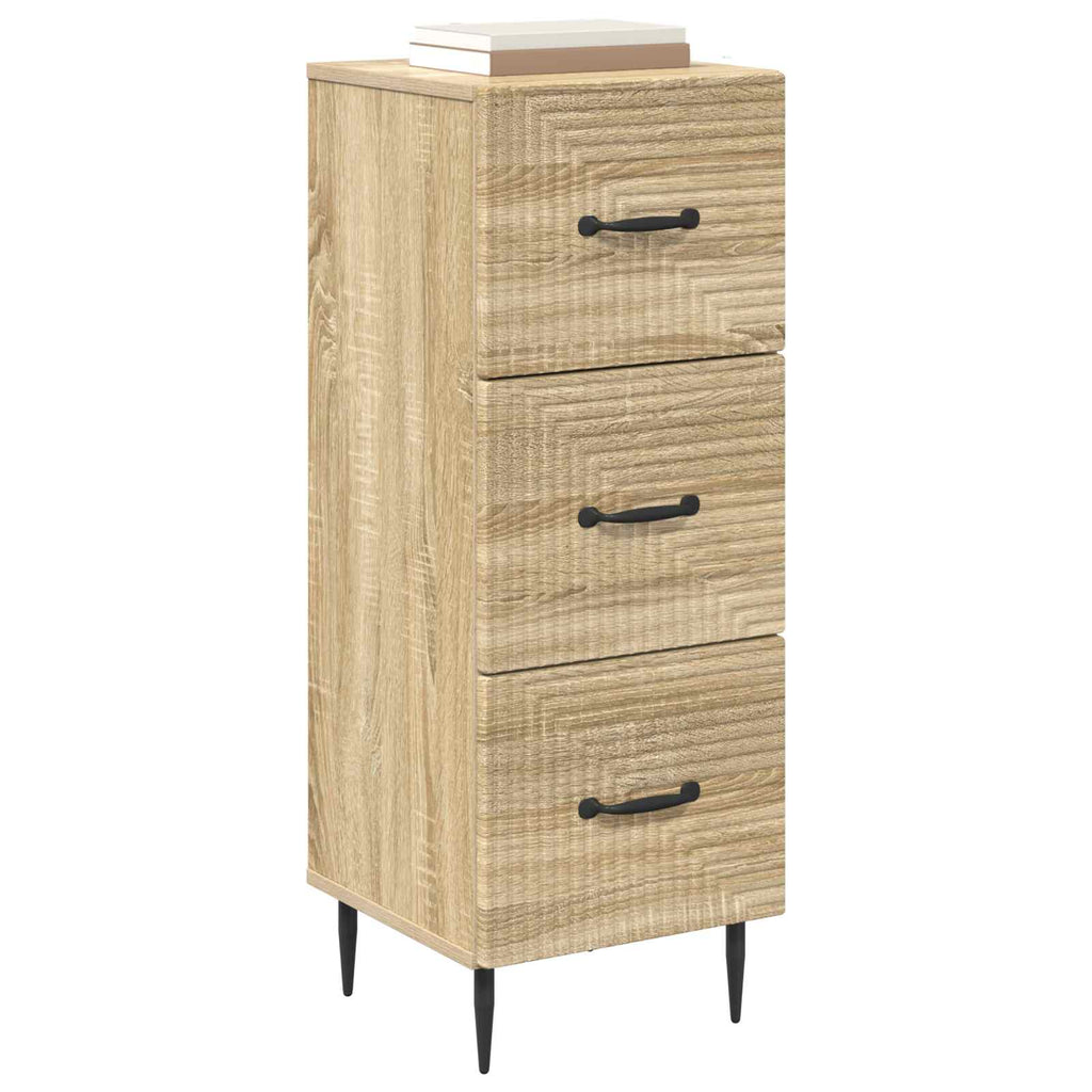 Mobile con Cassetti Rovere Sonoma 33 x 34,5 x 89,5 cm