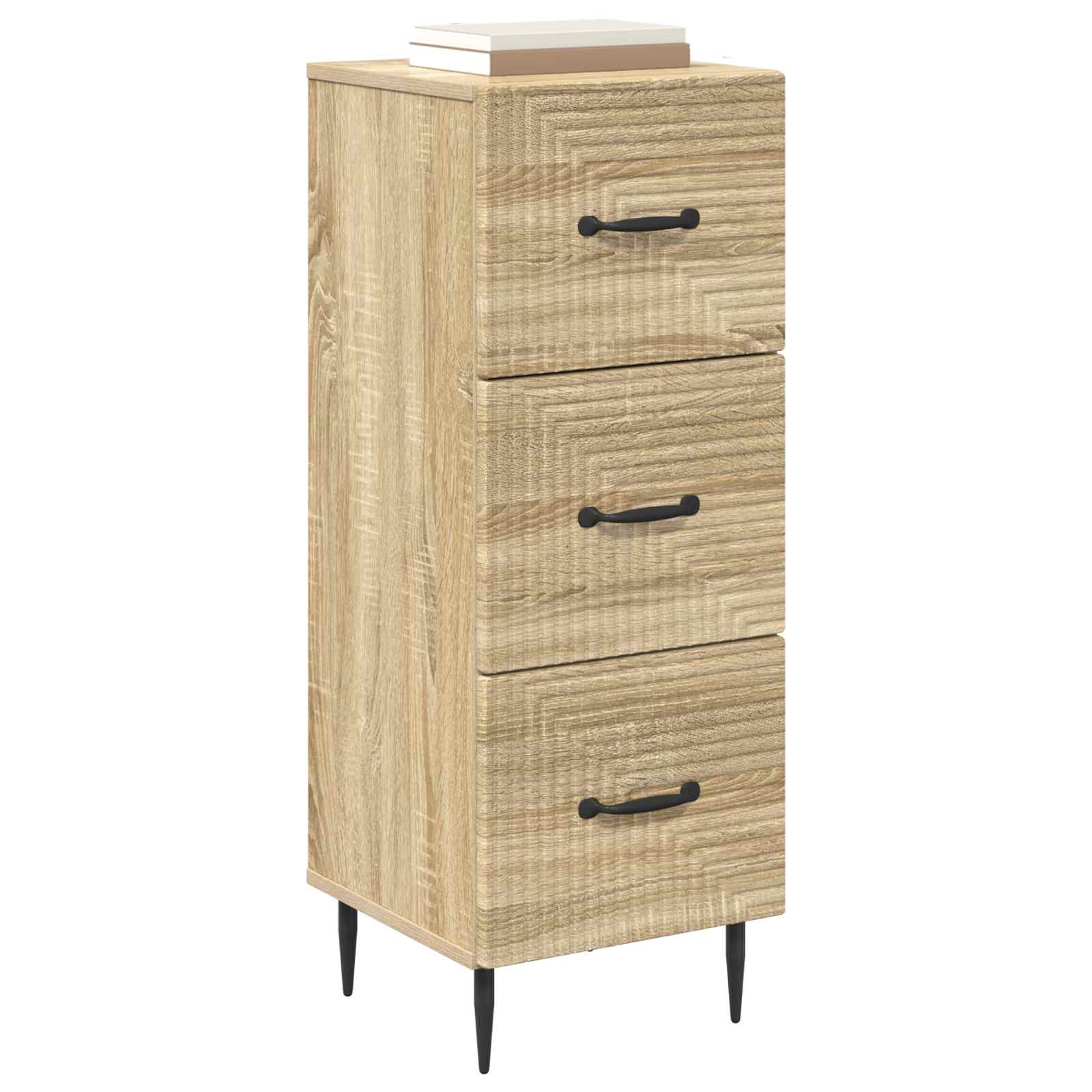 Mobile con Cassetti Rovere Sonoma 33 x 34,5 x 89,5 cm