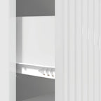 Mobile con Cassetti Bianco Lucido 33 x 34,5 x 89,5 cm