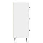 Mobile con Cassetti Bianco Lucido 33 x 34,5 x 89,5 cm