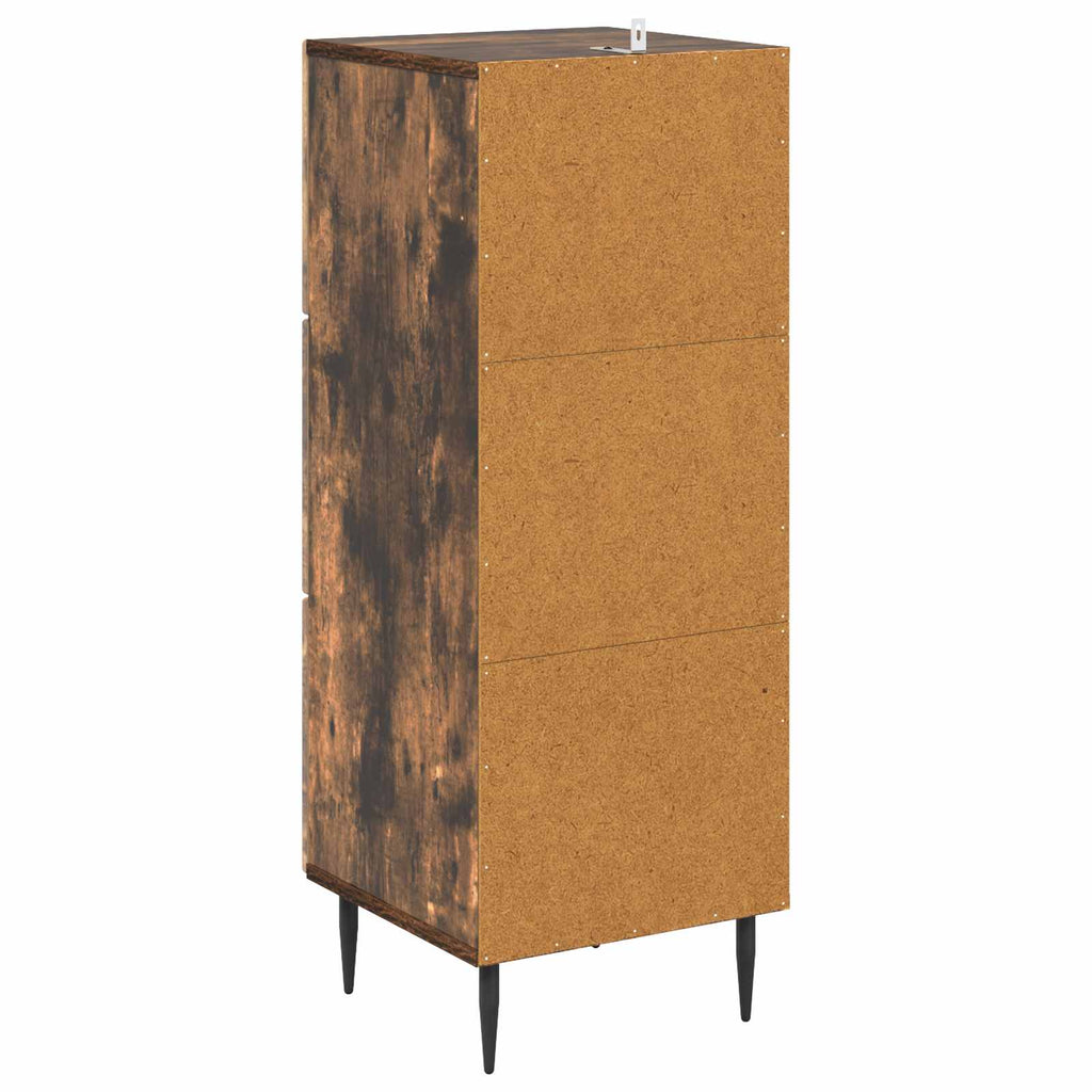 Mobile con Cassetti Rovere Fumo 33 x 34,5 x 89,5 cm