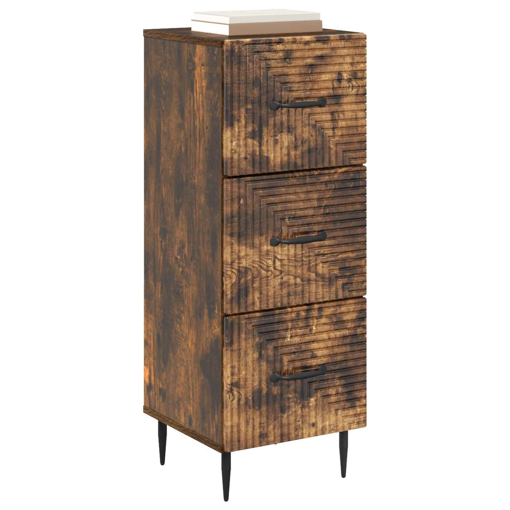 Mobile con Cassetti Rovere Fumo 33 x 34,5 x 89,5 cm
