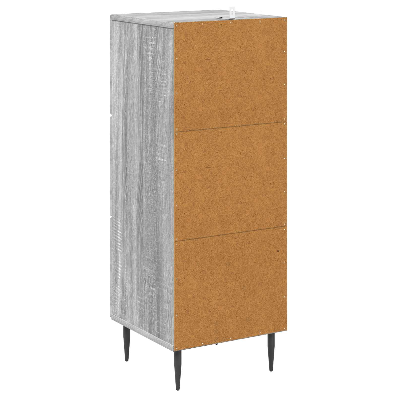 Mobile con Cassetti Grigio Sonoma 33 x 34,5 x 89,5 cm
