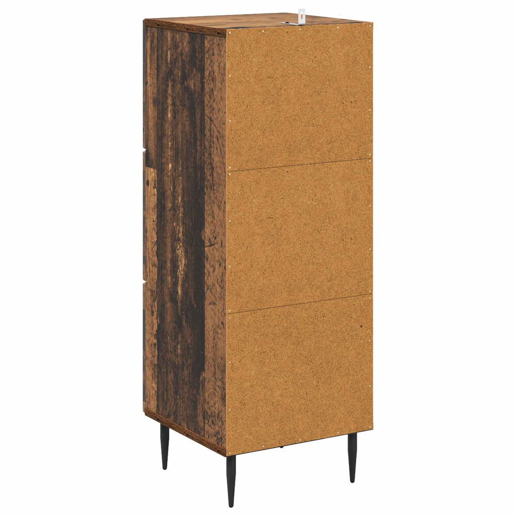 Mobile con Cassetti Legno antico 33 x 34,5 x 89,5 cm