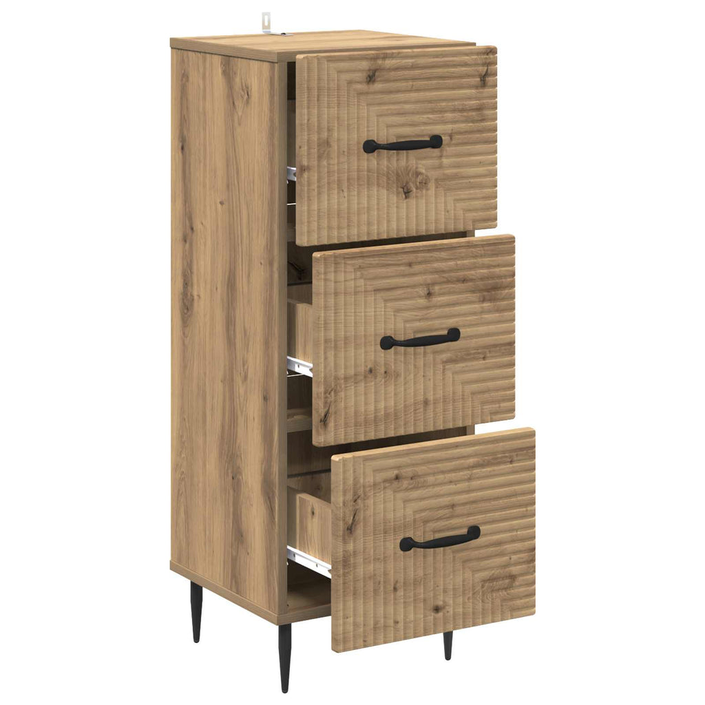 Mobile con Cassetti Rovere Artigianale 33 x 34,5 x 89,5 cm