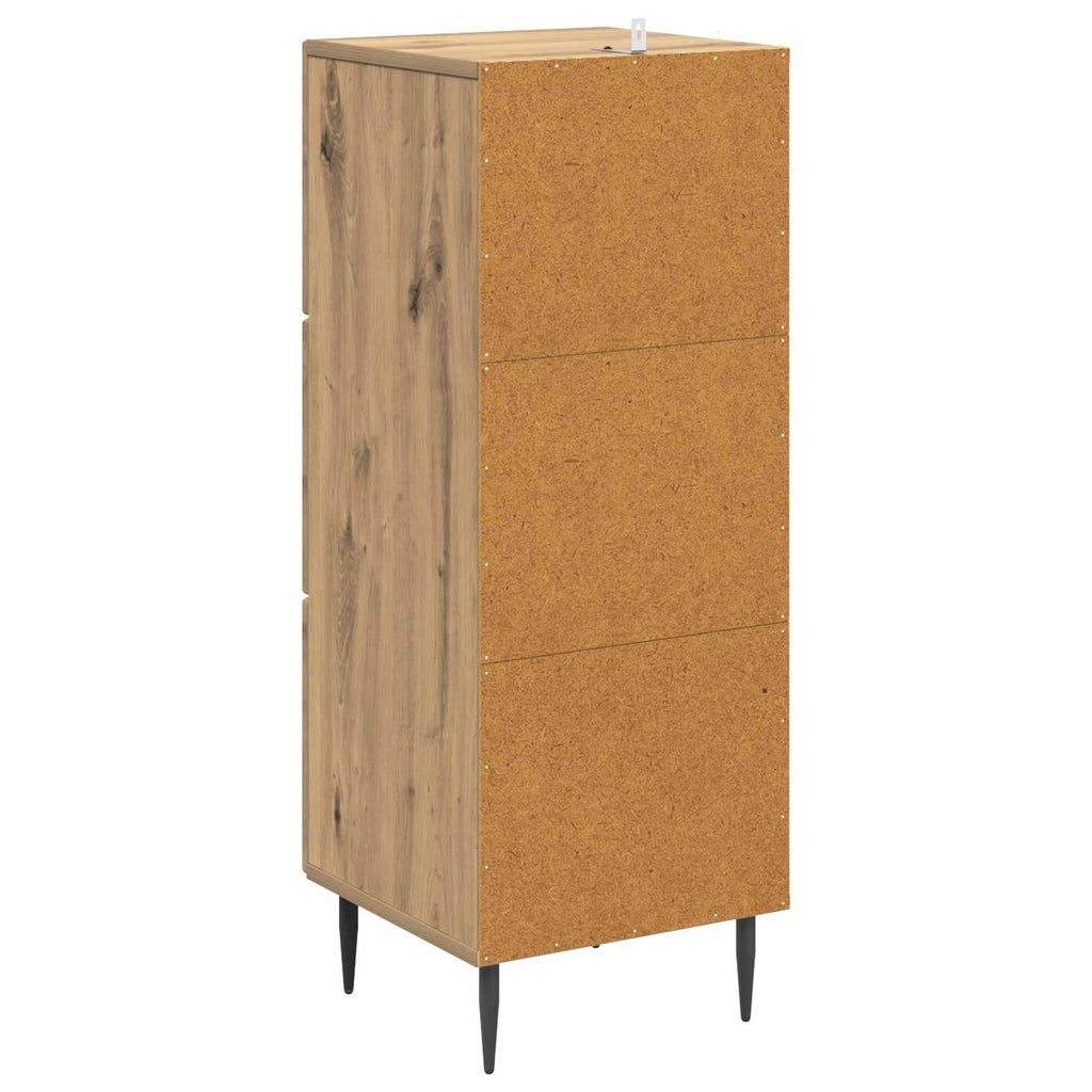 Mobile con Cassetti Rovere Artigianale 33 x 34,5 x 89,5 cm