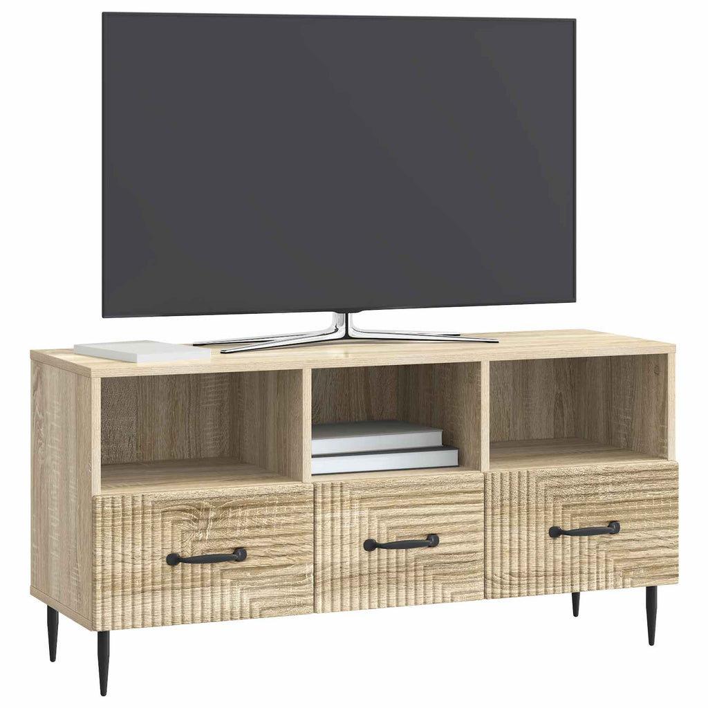 Mobile TV Rovere Sonoma 102 x 34,5 x 50 cm Legno ingegnerizzato