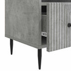 Mobile TV con cassetto Grigio Cemento 102 x 34,5 x 50 cm