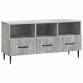 Mobile TV con cassetto Grigio Cemento 102 x 34,5 x 50 cm