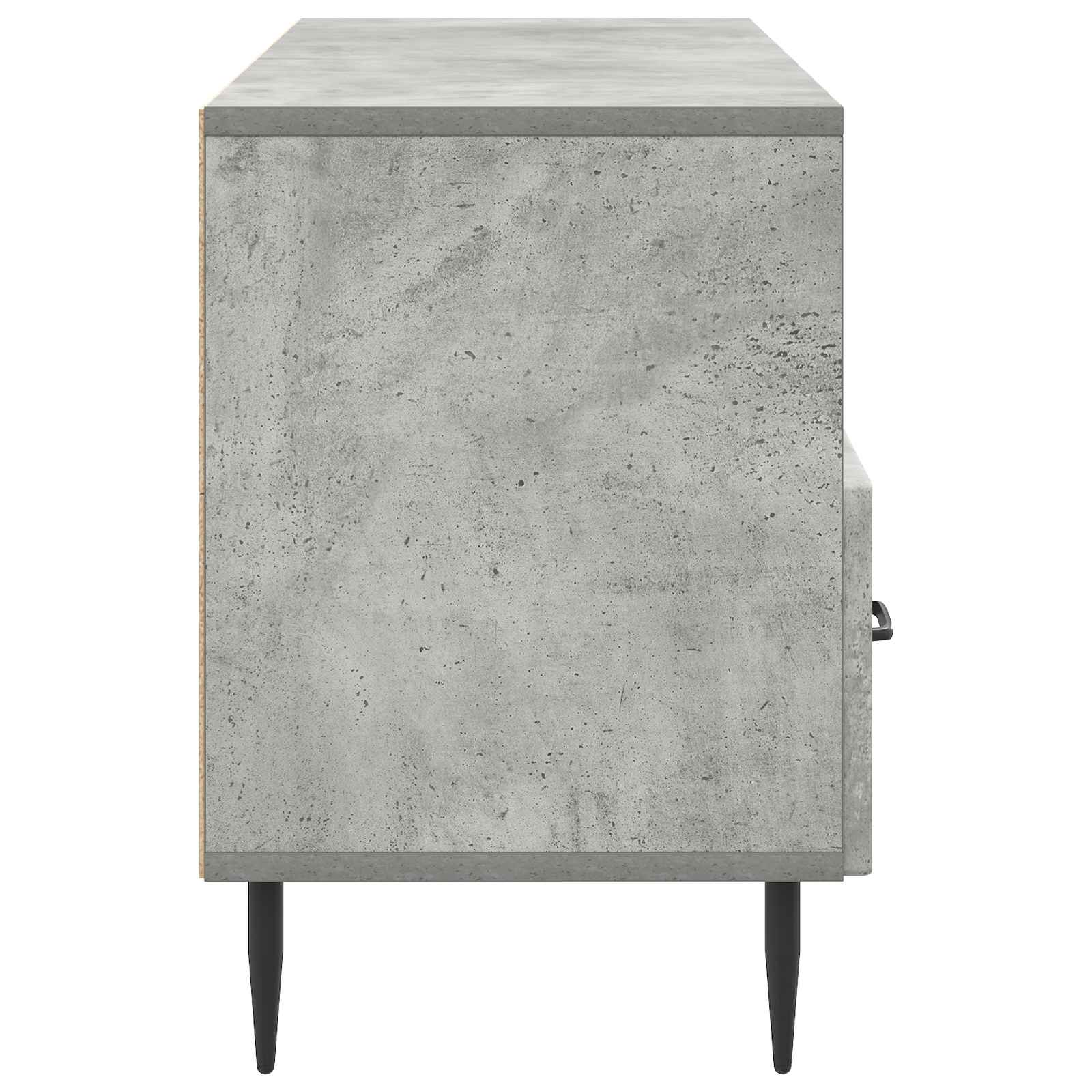 Mobile TV con cassetto Grigio Cemento 102 x 34,5 x 50 cm