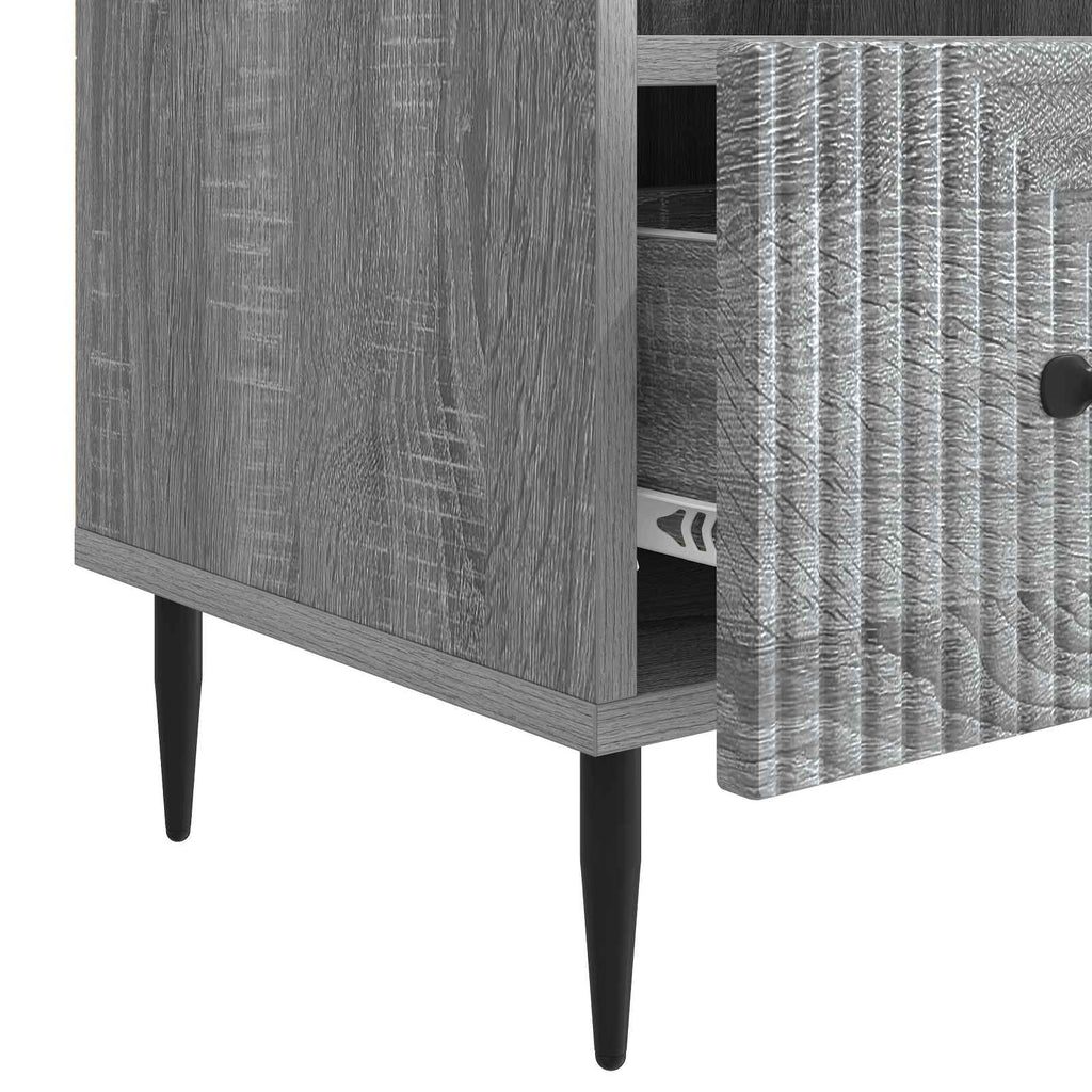 Mobile TV Grigio Sonoma 102 x 34,5 x 50 cm Legno ingegnerizzato