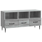 Mobile TV Grigio Sonoma 102 x 34,5 x 50 cm Legno ingegnerizzato
