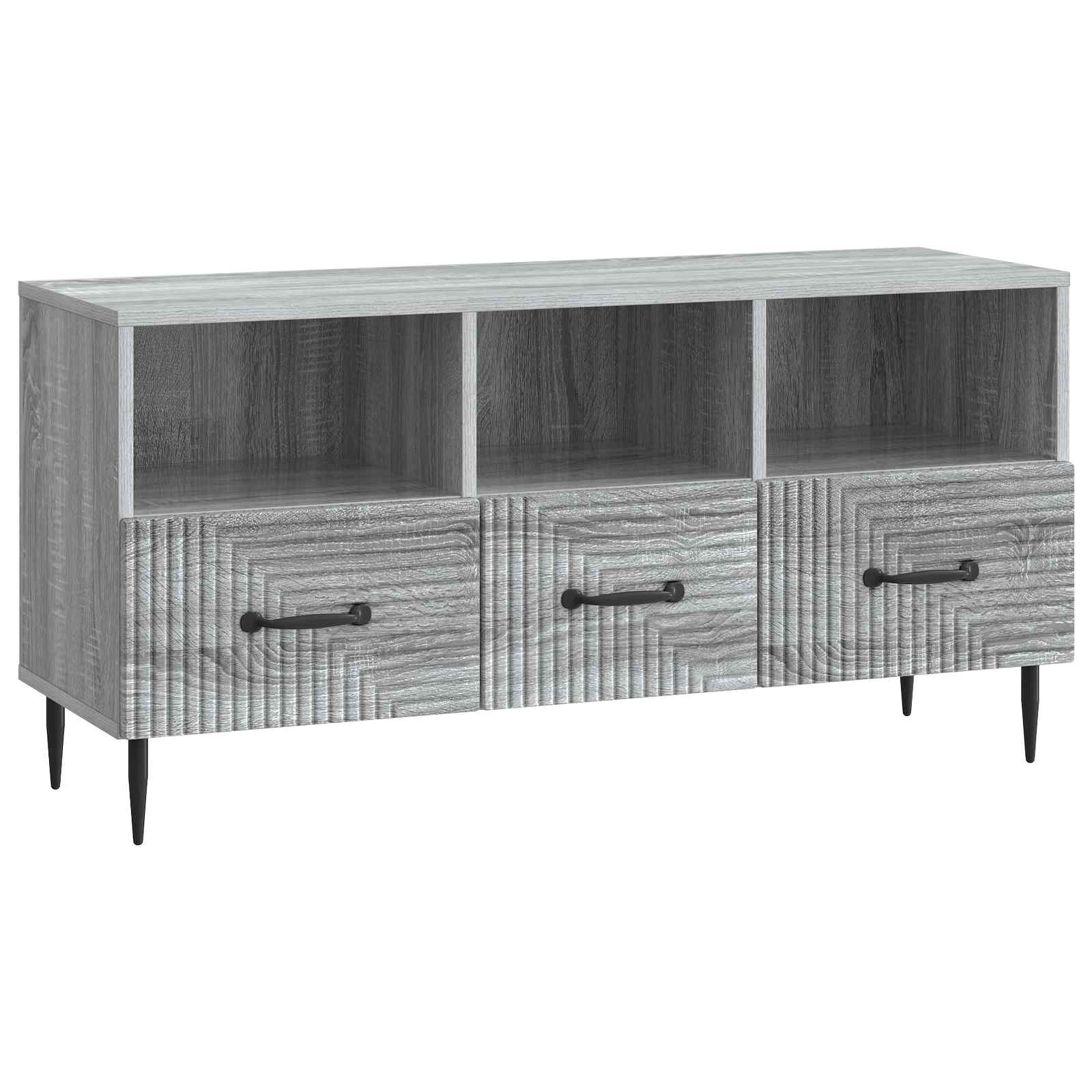 Mobile TV Grigio Sonoma 102 x 34,5 x 50 cm Legno ingegnerizzato