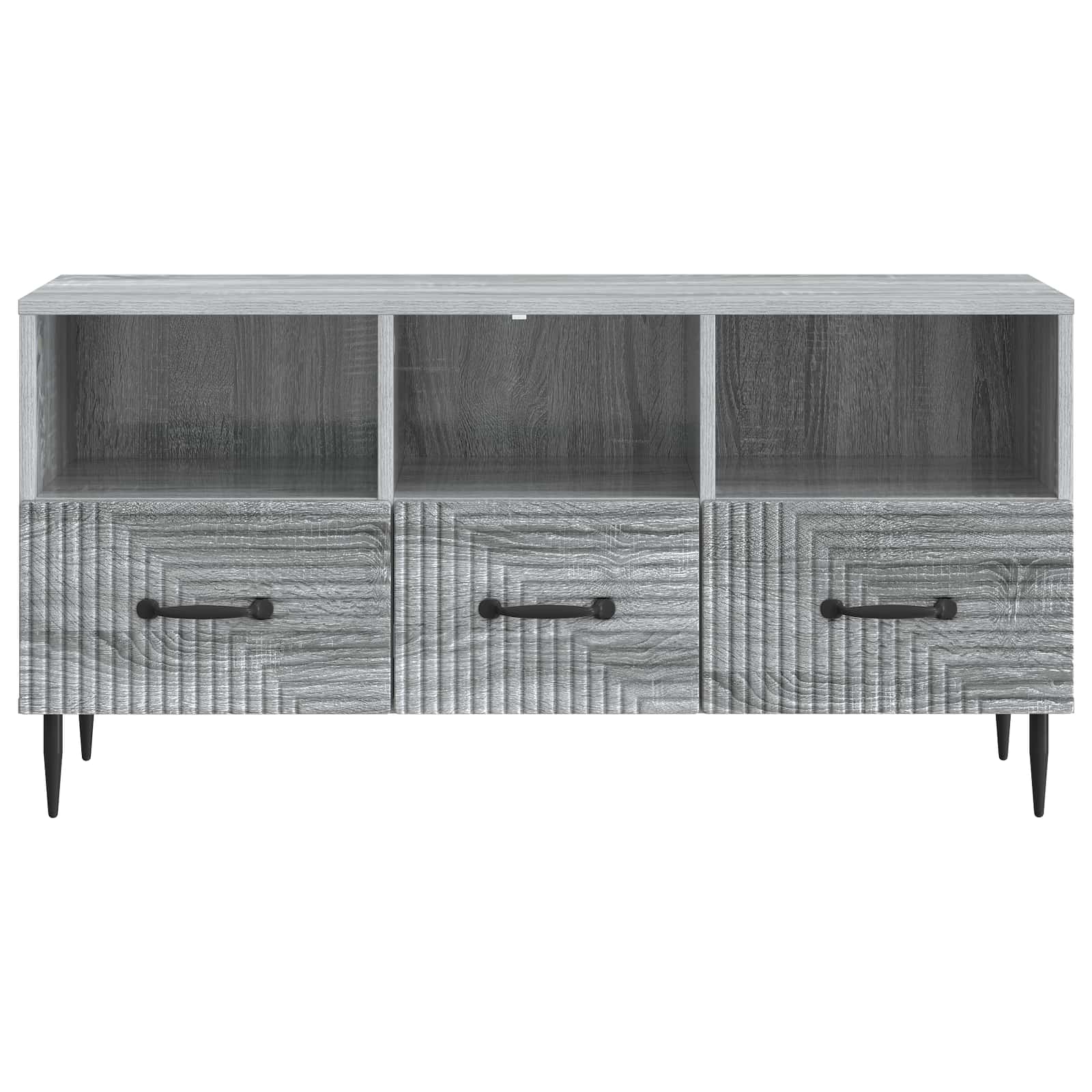 Mobile TV Grigio Sonoma 102 x 34,5 x 50 cm Legno ingegnerizzato
