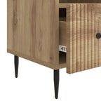 Mobile TV con cassetto Rovere Artigianale 102 x 34,5 x 50 cm