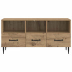 Mobile TV con cassetto Rovere Artigianale 102 x 34,5 x 50 cm