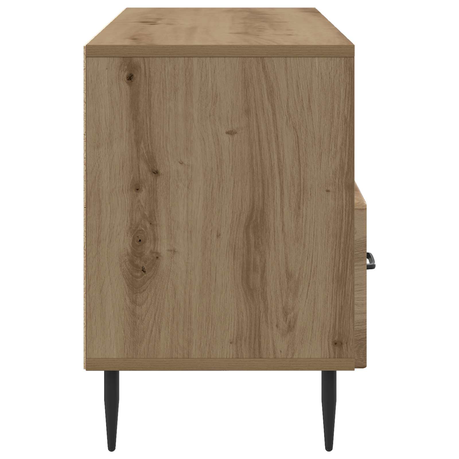 Mobile TV con cassetto Rovere Artigianale 102 x 34,5 x 50 cm