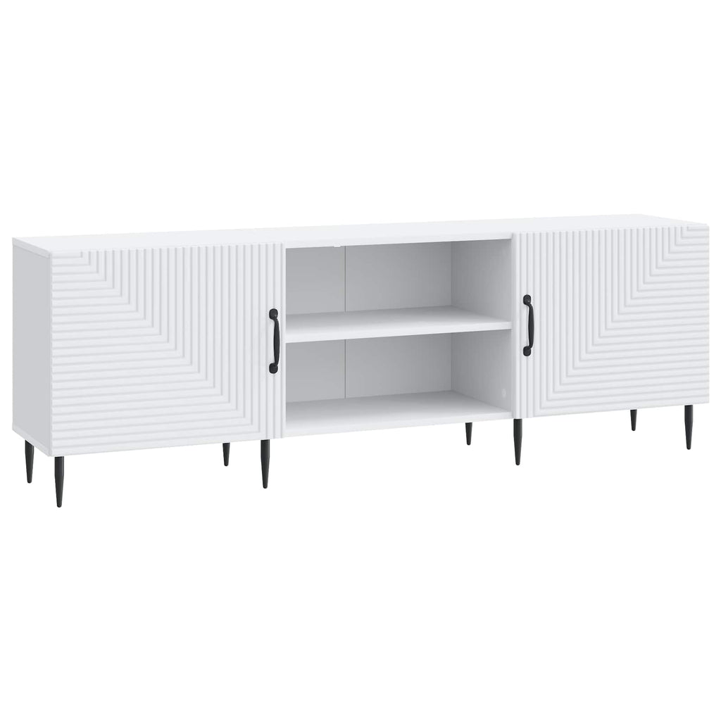 Mobile TV Bianco 150 x 31 x 50 cm Legno ingegnerizzato