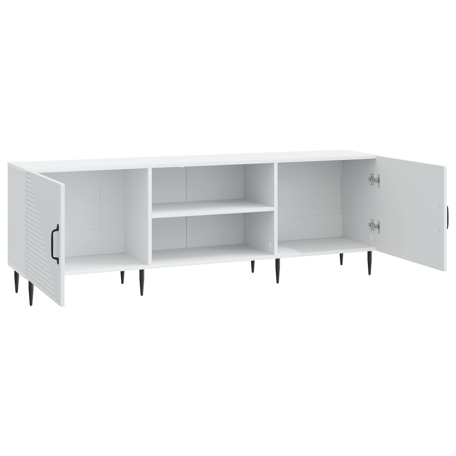 Mobile TV Bianco 150 x 31 x 50 cm Legno ingegnerizzato