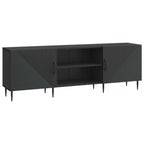 Mobile TV Nero 150 x 31 x 50 cm Legno ingegnerizzato