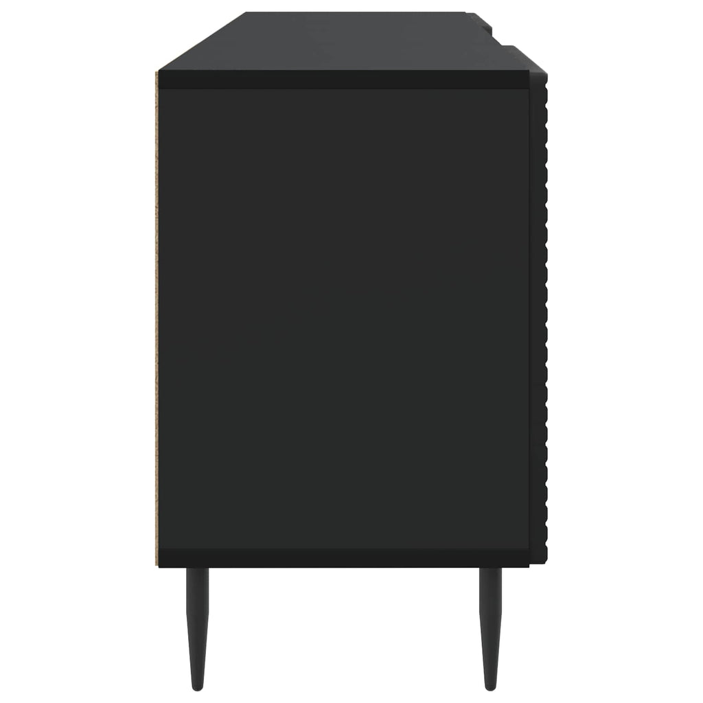 Mobile TV Nero 150 x 31 x 50 cm Legno ingegnerizzato