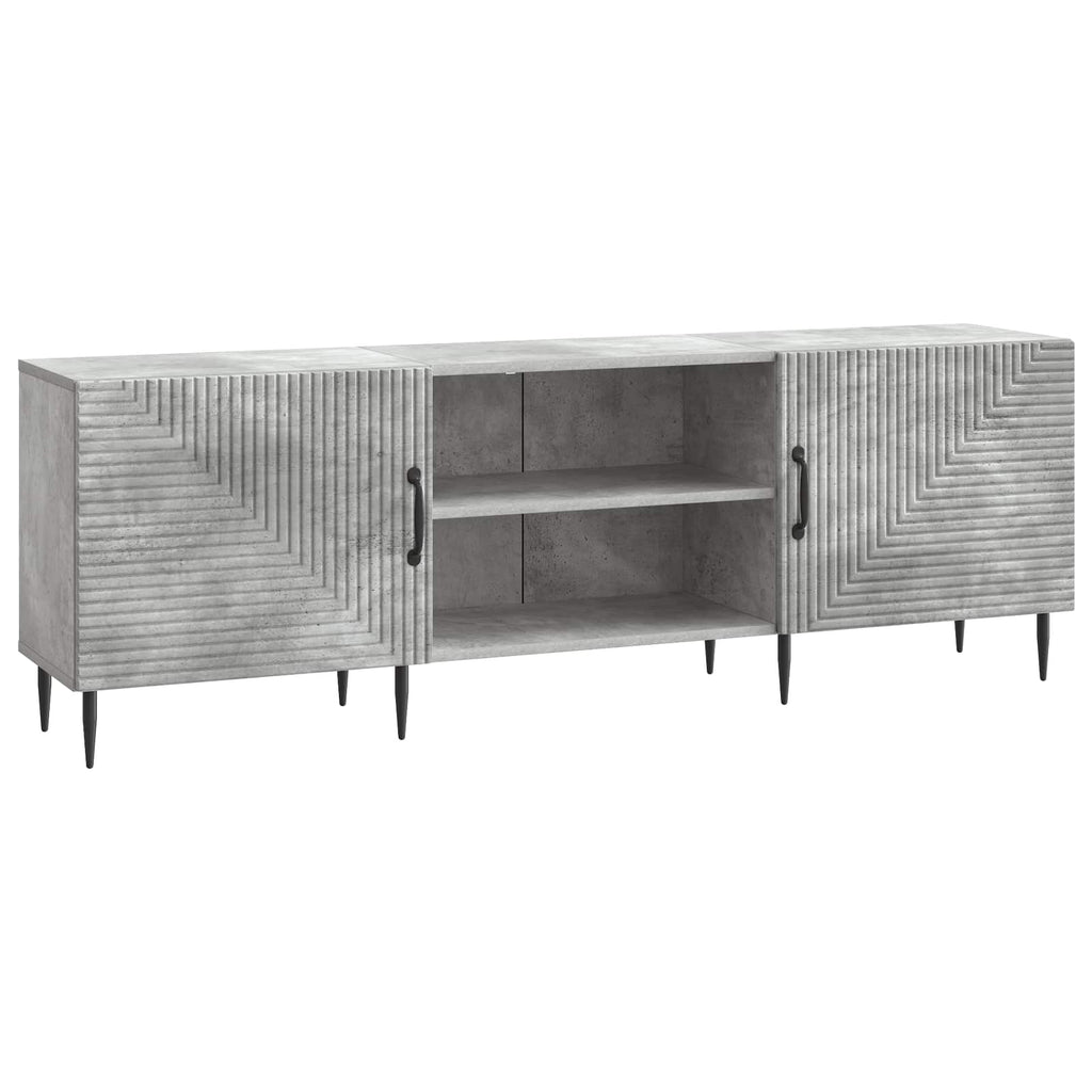 Mobile TV Grigio Cemento 150 x 31 x 50 cm Legno ingegnerizzato