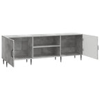 Mobile TV Grigio Cemento 150 x 31 x 50 cm Legno ingegnerizzato