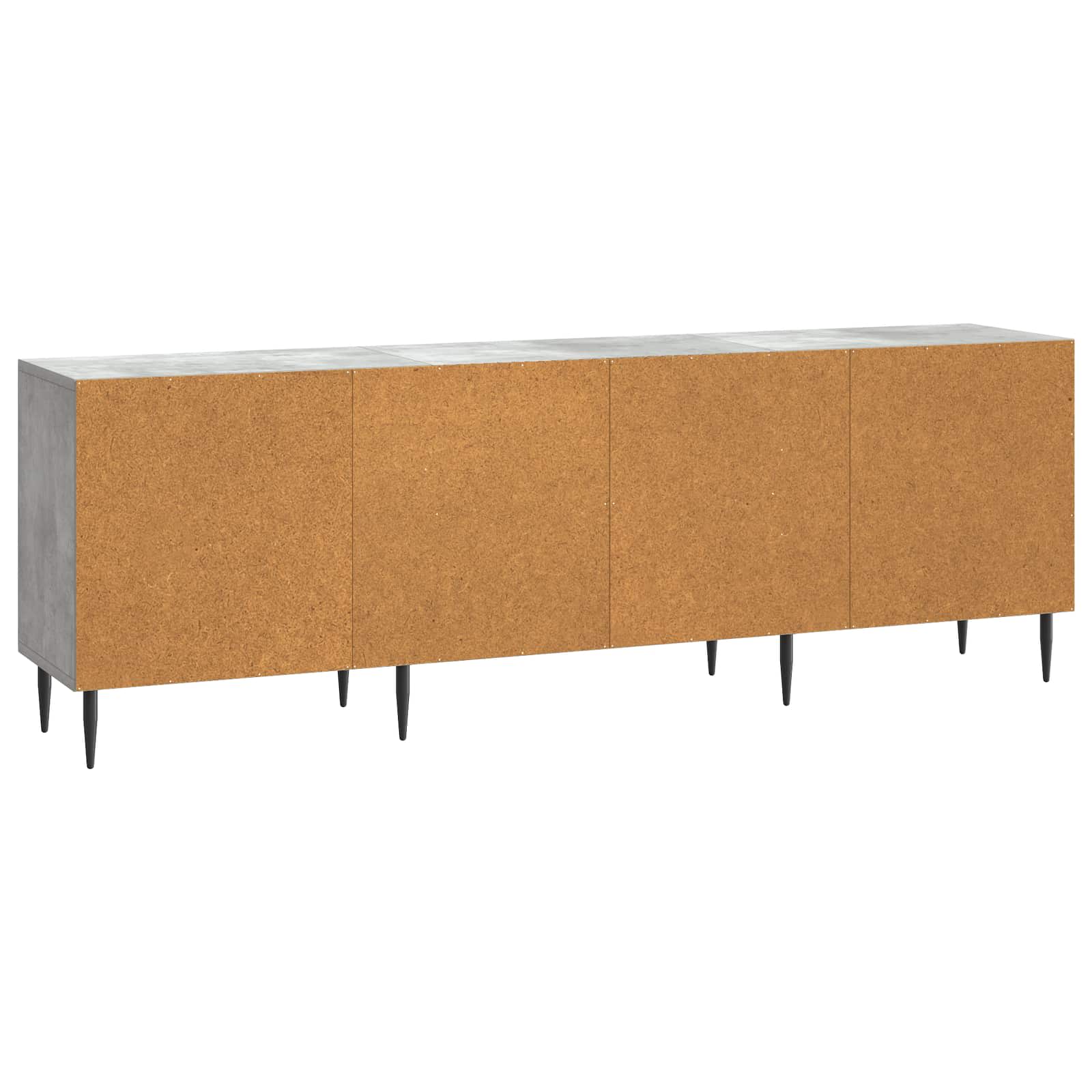 Mobile TV Grigio Cemento 150 x 31 x 50 cm Legno ingegnerizzato