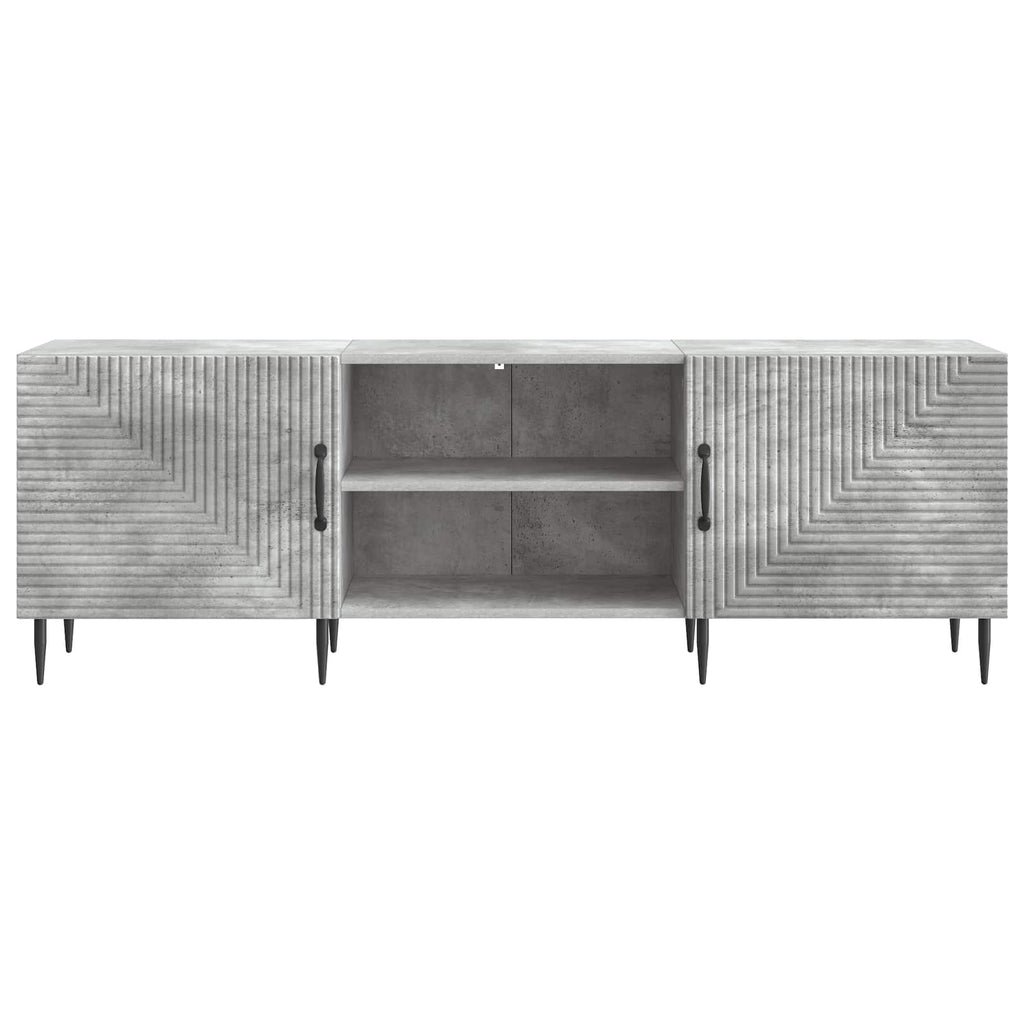 Mobile TV Grigio Cemento 150 x 31 x 50 cm Legno ingegnerizzato