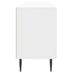 Mobile TV Bianco Lucido 150 x 31 x 50 cm Legno ingegnerizzato