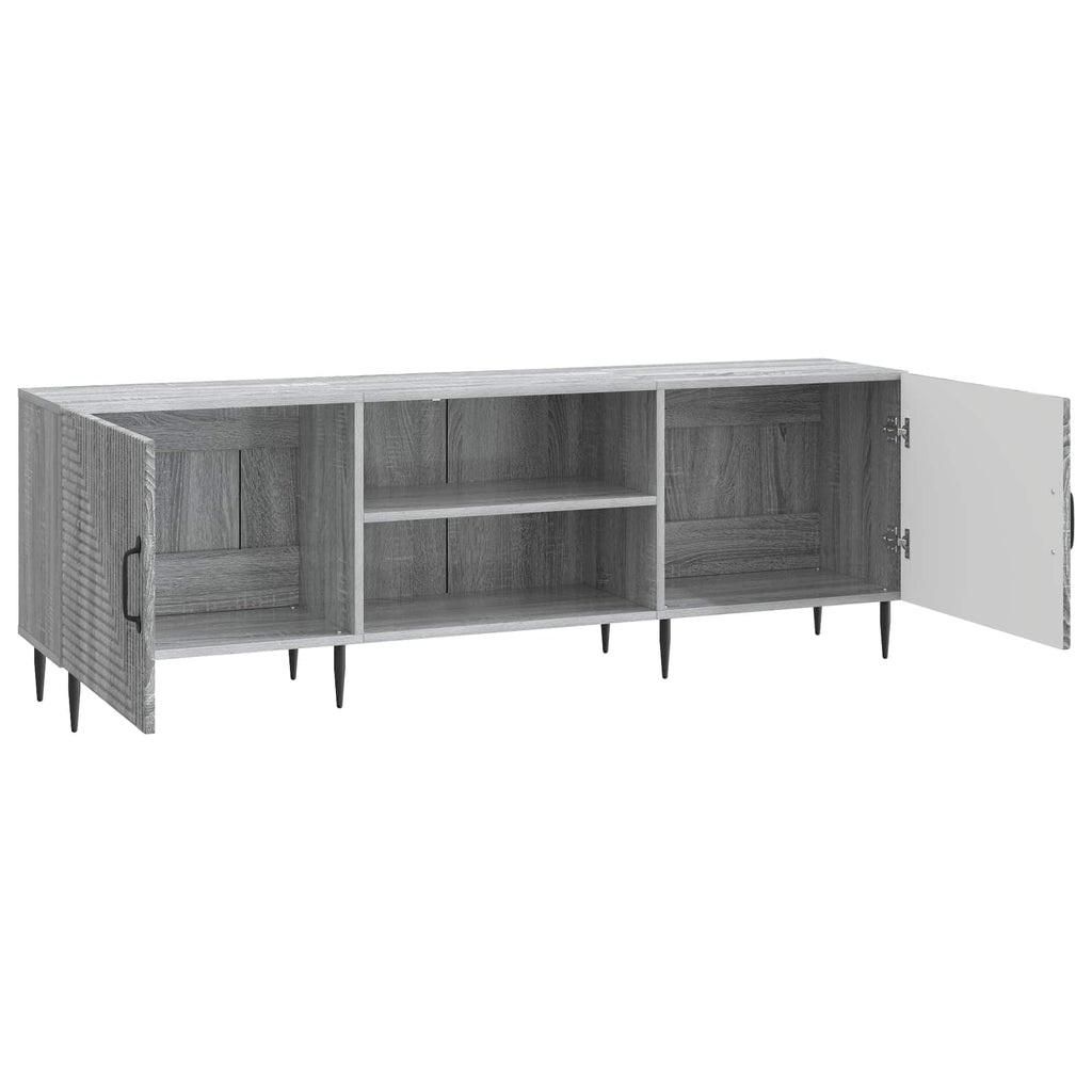 Mobile TV Grigio Sonoma 150 x 31 x 50 cm Legno ingegnerizzato