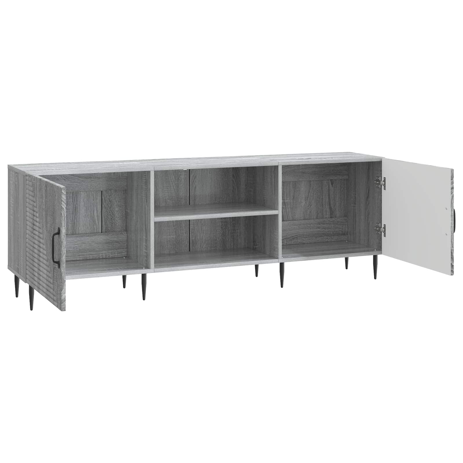 Mobile TV Grigio Sonoma 150 x 31 x 50 cm Legno ingegnerizzato