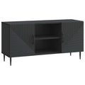Mobile TV Nero 102 x 34,5 x 50 cm Legno ingegnerizzato