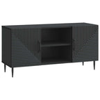 Mobile TV Nero 102 x 34,5 x 50 cm Legno ingegnerizzato