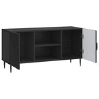 Mobile TV Nero 102 x 34,5 x 50 cm Legno ingegnerizzato
