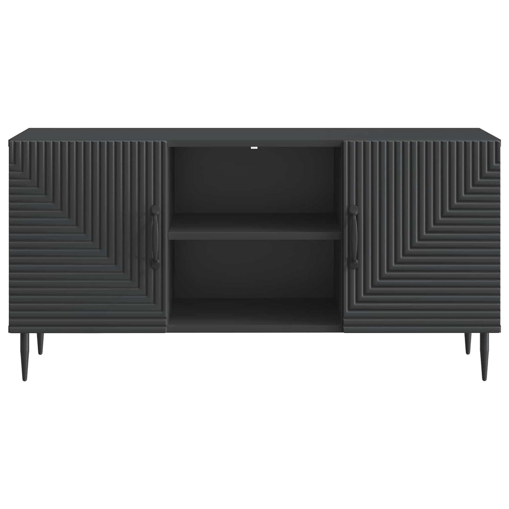 Mobile TV Nero 102 x 34,5 x 50 cm Legno ingegnerizzato