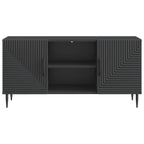 Mobile TV Nero 102 x 34,5 x 50 cm Legno ingegnerizzato