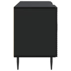 Mobile TV Nero 102 x 34,5 x 50 cm Legno ingegnerizzato