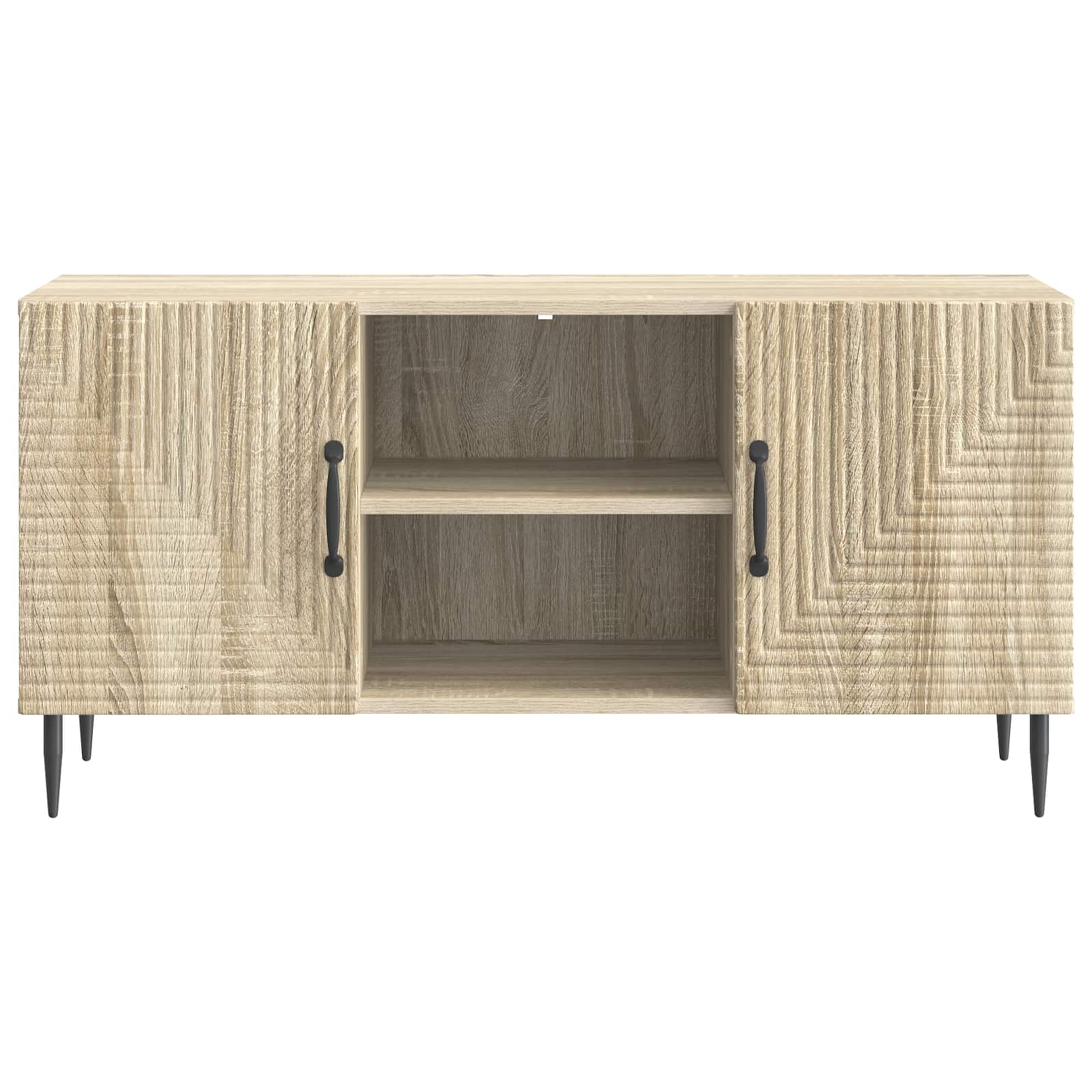 Mobile TV Rovere Sonoma 102 x 34,5 x 50 cm Legno ingegnerizzato