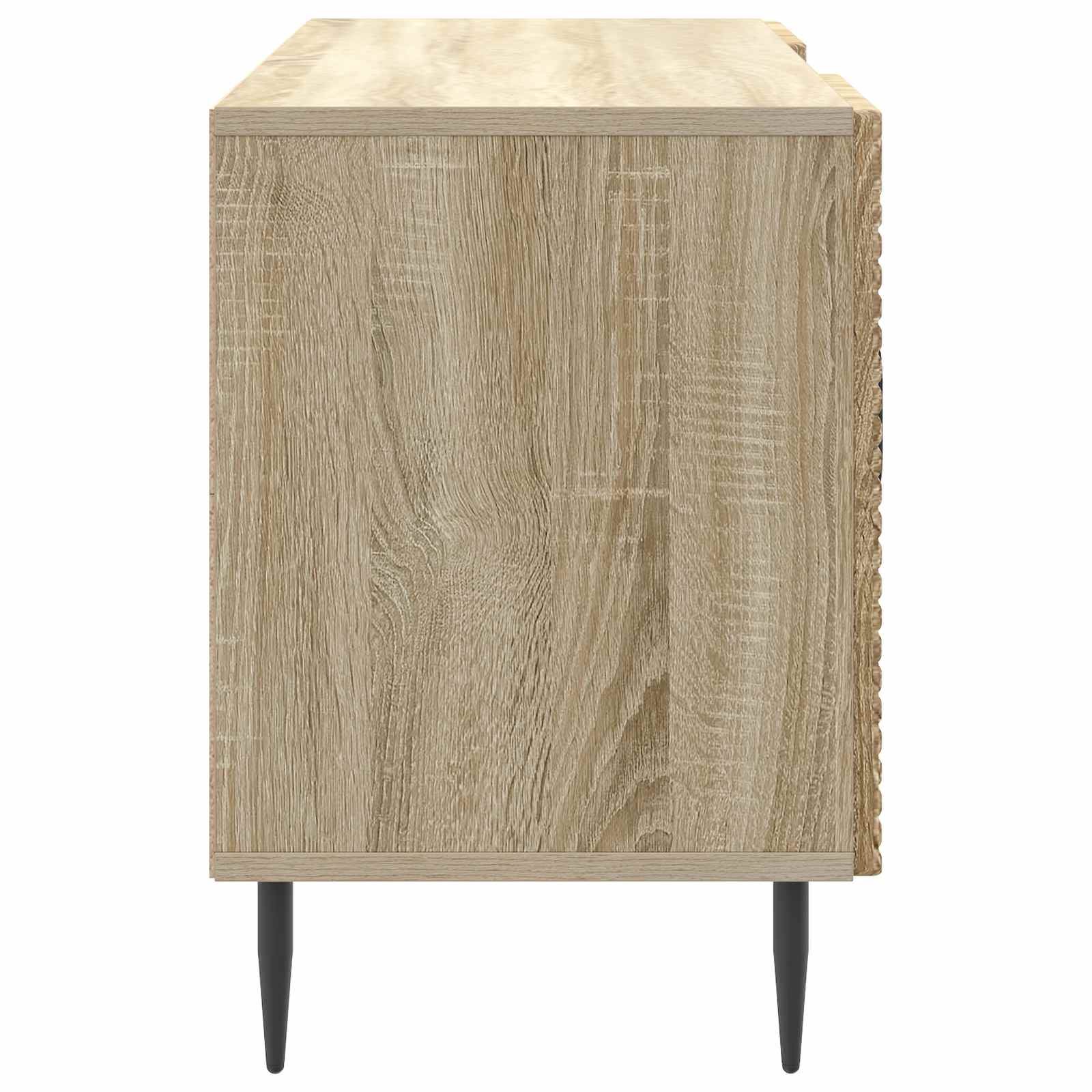 Mobile TV Rovere Sonoma 102 x 34,5 x 50 cm Legno ingegnerizzato