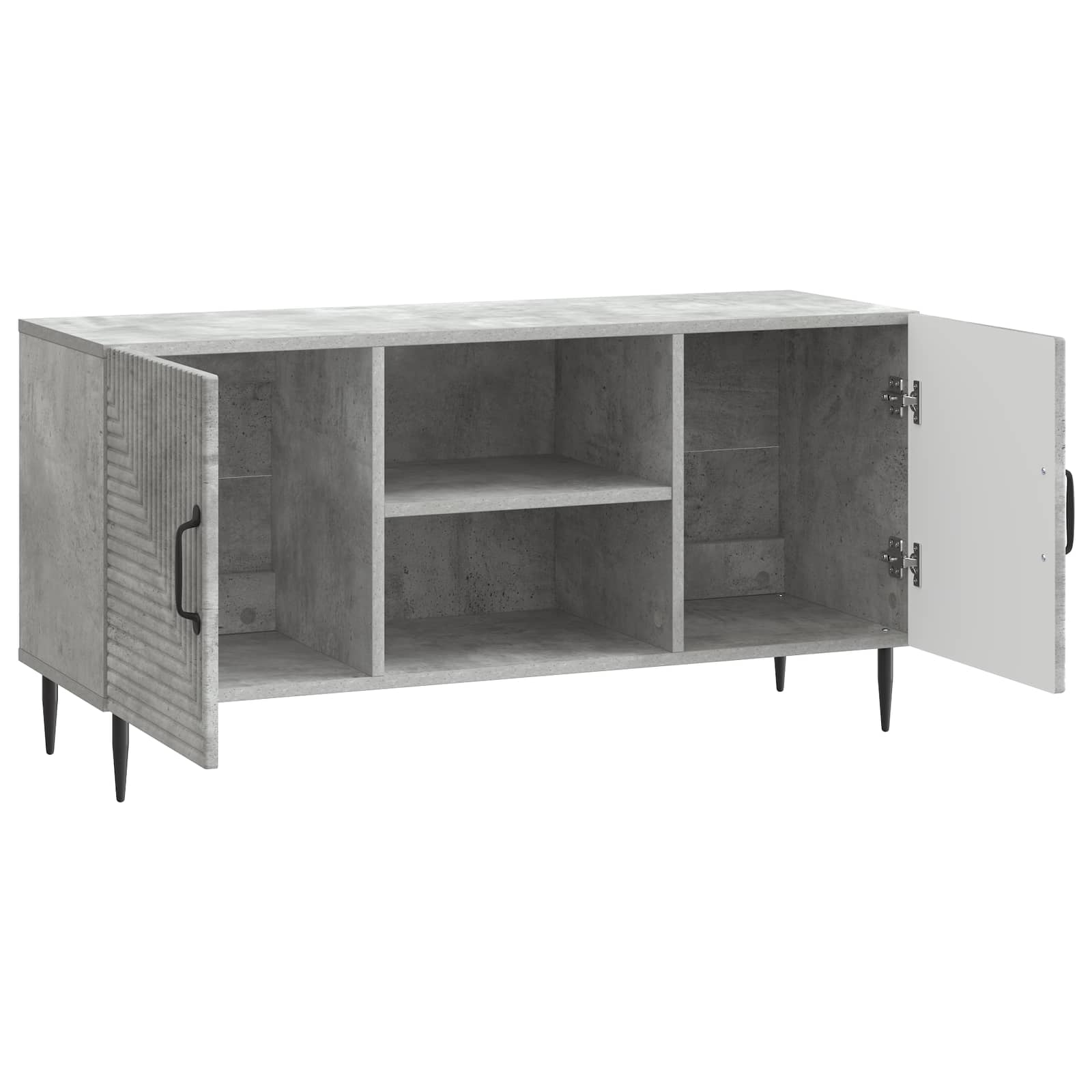 Mobile TV Grigio Cemento 102 x 34,5 x 50 cm