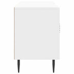 Mobile TV Bianco Lucido 102 x 34,5 x 50 cm Legno ingegnerizzato